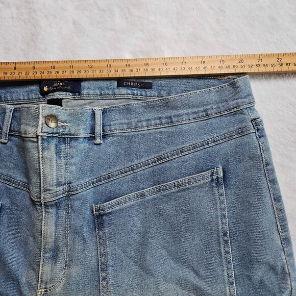Gloria Vanderbilt Chrissie High Rise Flare Leg Front Patch Pockets Plus Size 22W - Picture 11 of 14